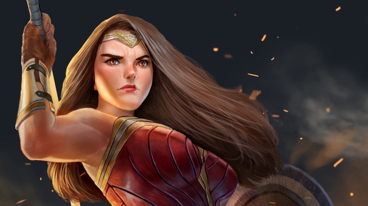 Wonder Woman Fan Made Art