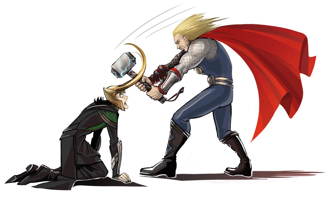 Thor Vs Loki
