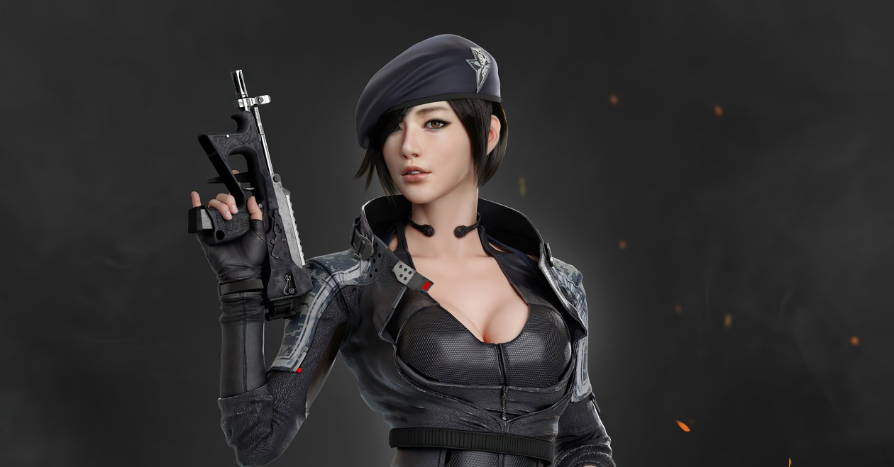 Asian Commando Girl 4k