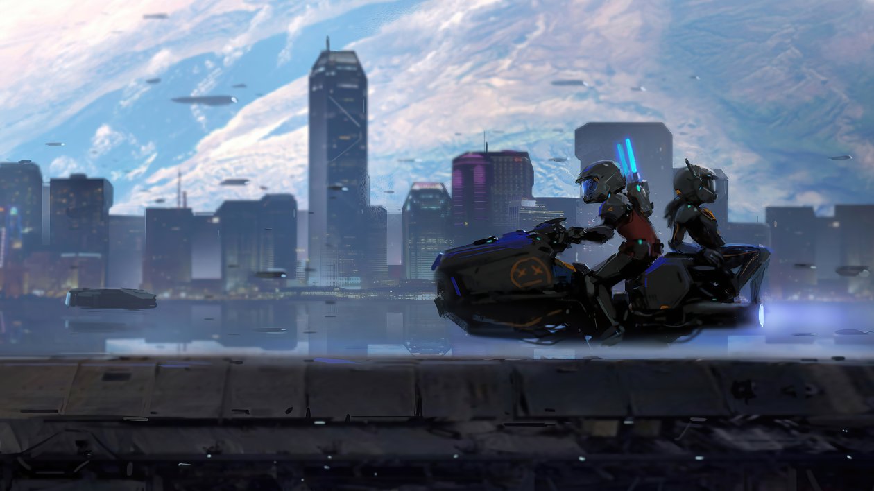 Star City In Driving 4k