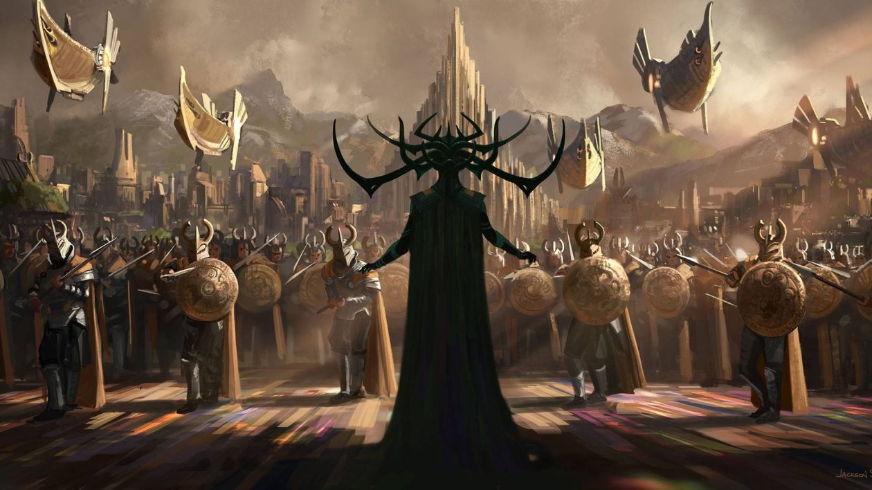 Marvels Thor Ragnarok Concept Art