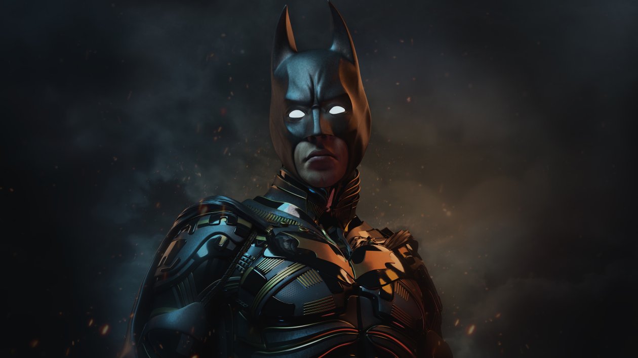 Batman As Christian Bale 4k