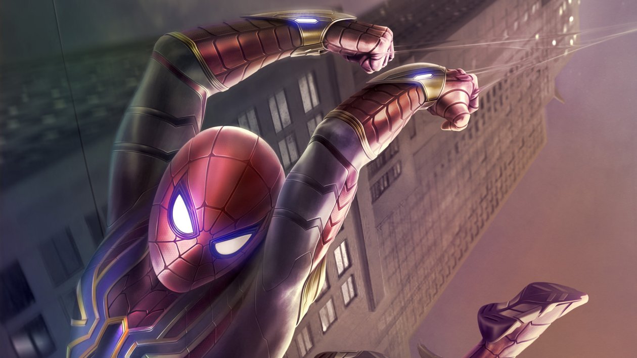 Avengers Infinity War Spiderman Suit