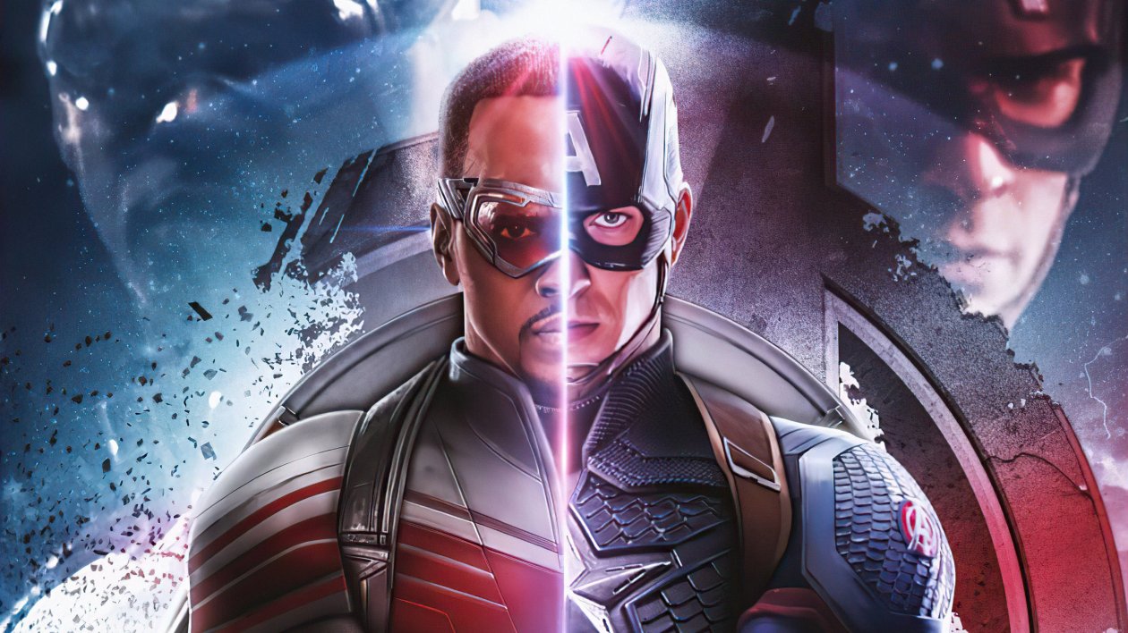 Anthony Mackie Captain America 4k