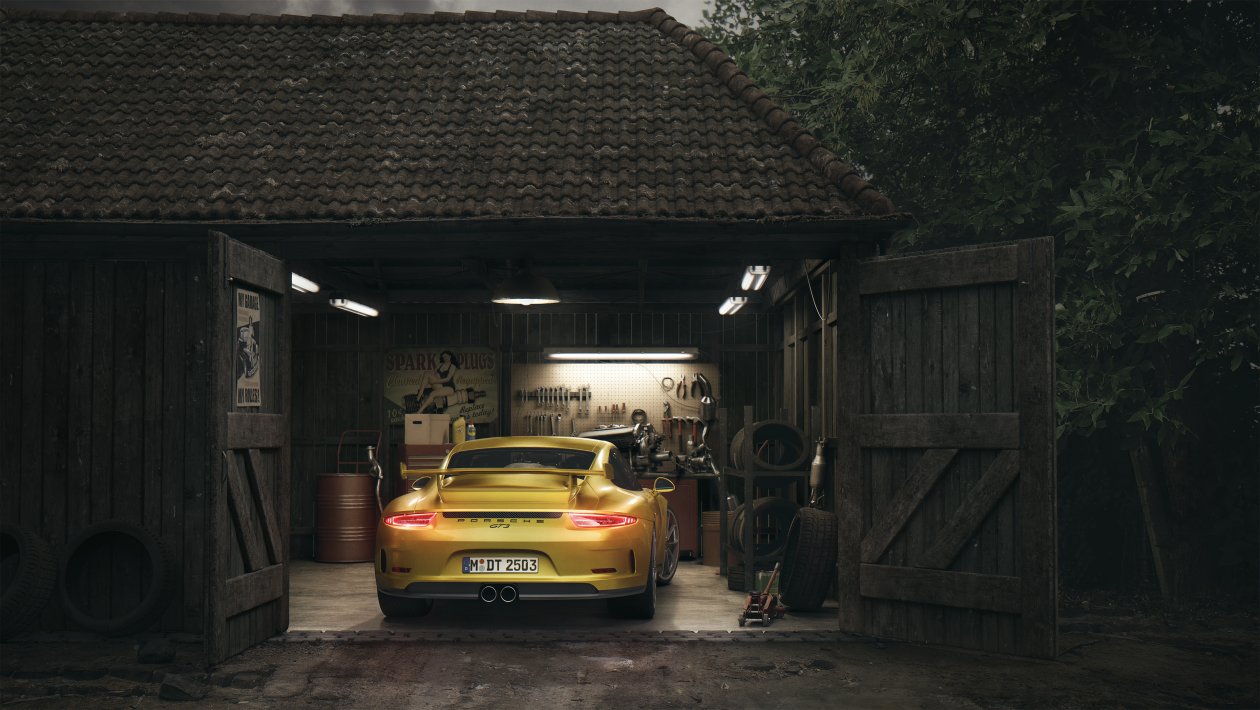 Porsche Gt3 Barn