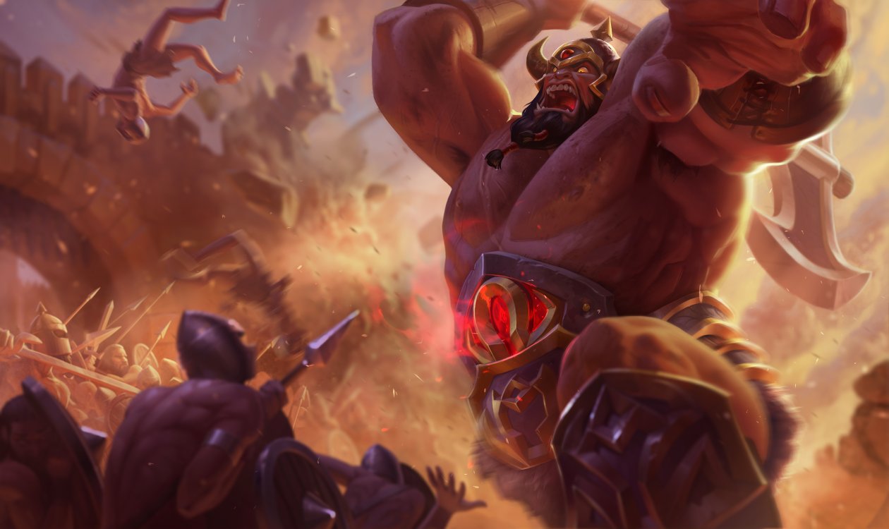 Sion League Of Legends 4k