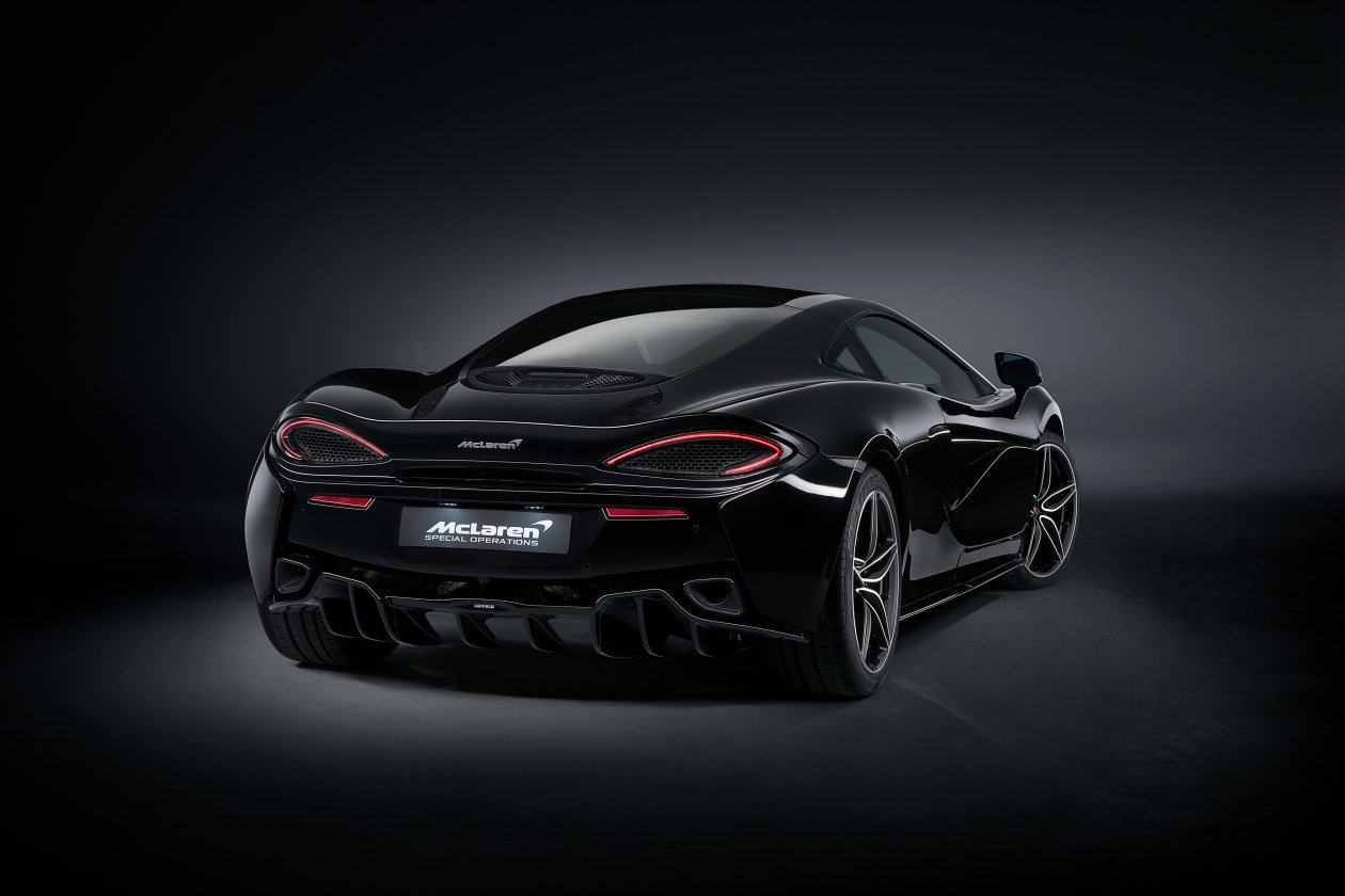McLaren 570GT MSO Black Collection 2018 Rear
