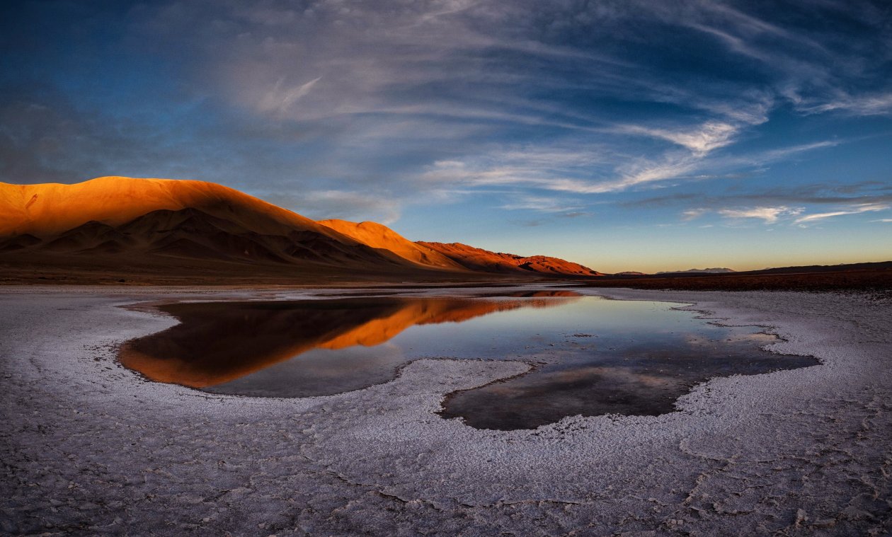 Lake Salt Flat Andes 5k