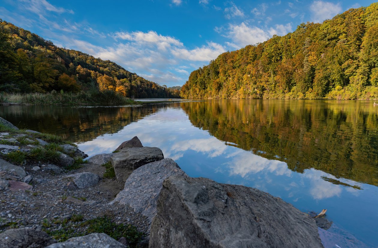 Switzerland River Stones 4k