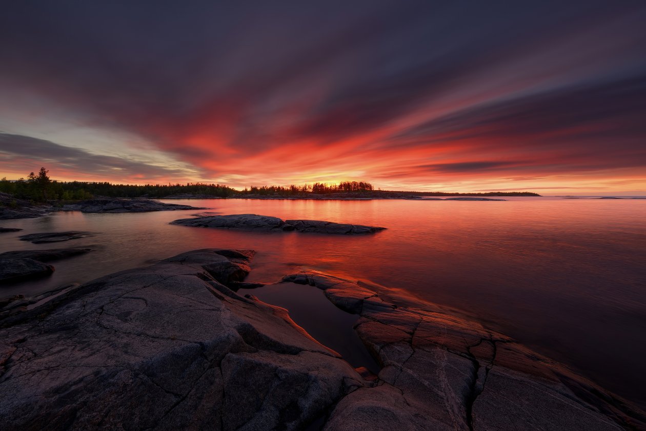 Morning Flares Sky 4k