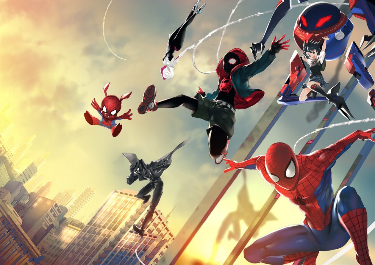 Spider Verse Art New