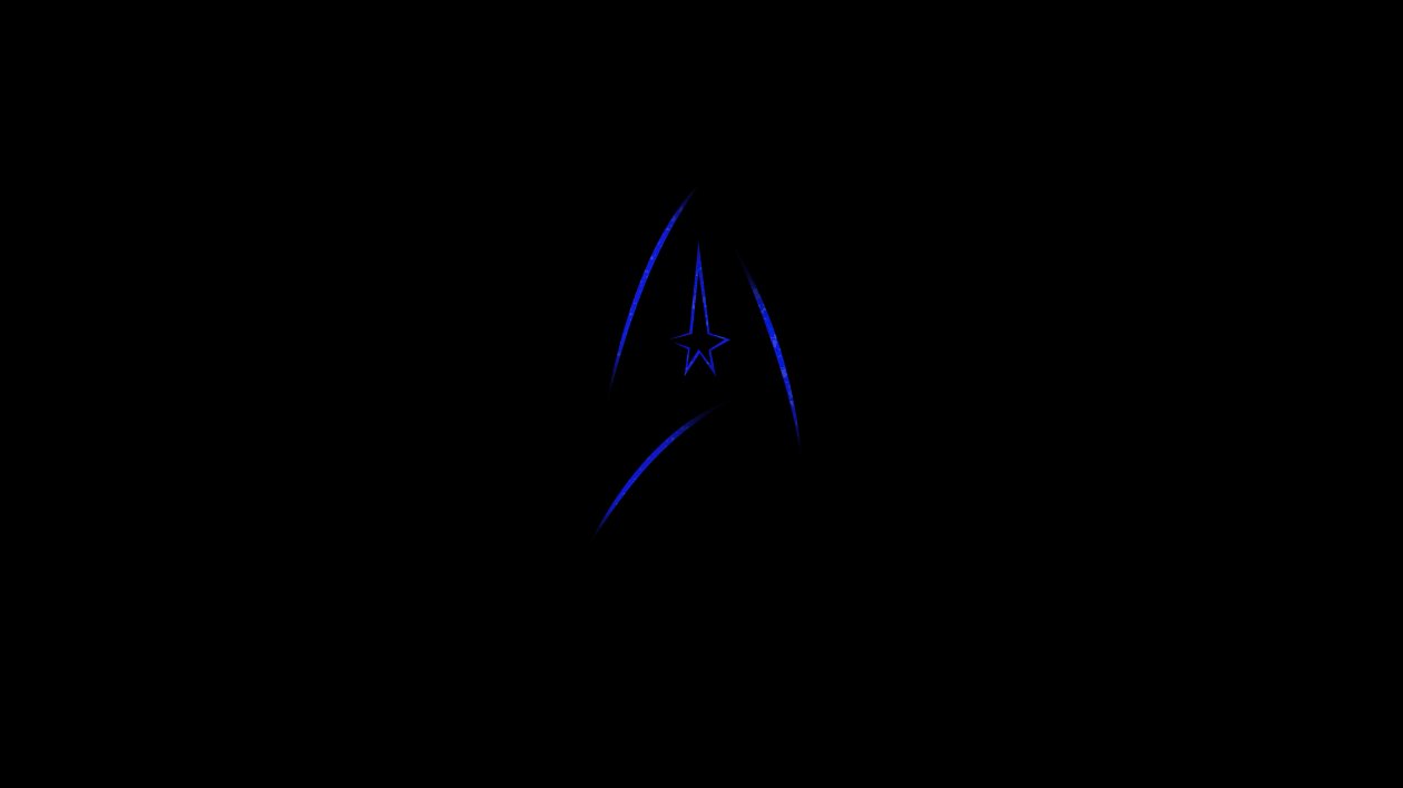 Star Trek Logo Minimal 5k