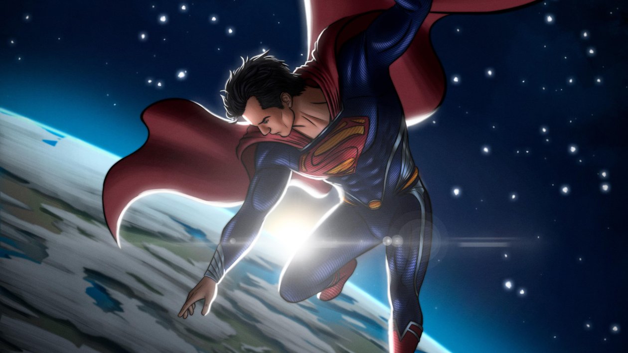 Superman In Space