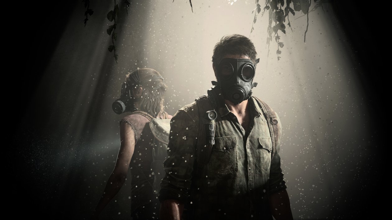 Ellie And Joel In The Last Of Us Part 1