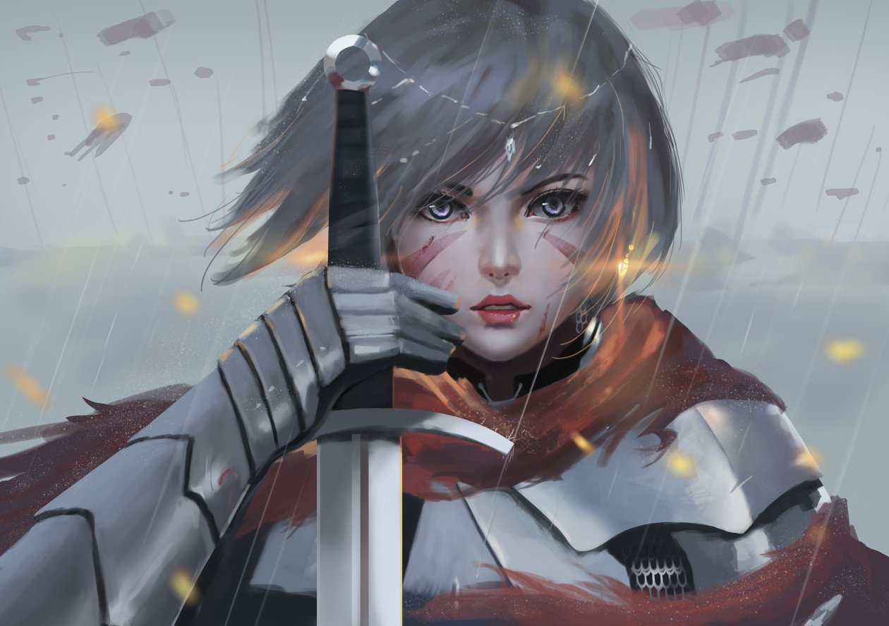 Solider Women Sword