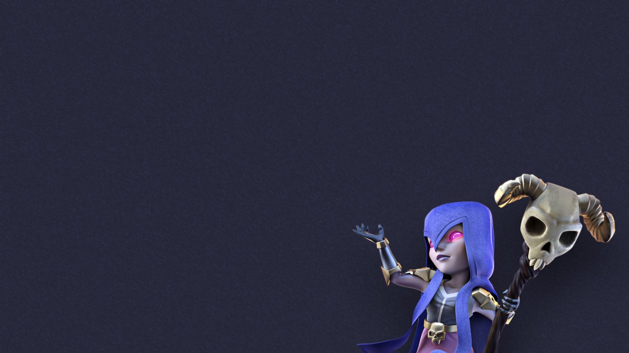Witch Clash Of Clans Artwork