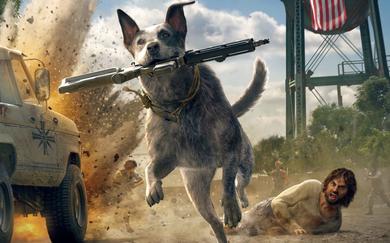 Far Cry 5 Australian Cattle Dog 5k