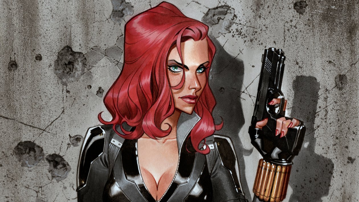 Black Widow 4k New Art