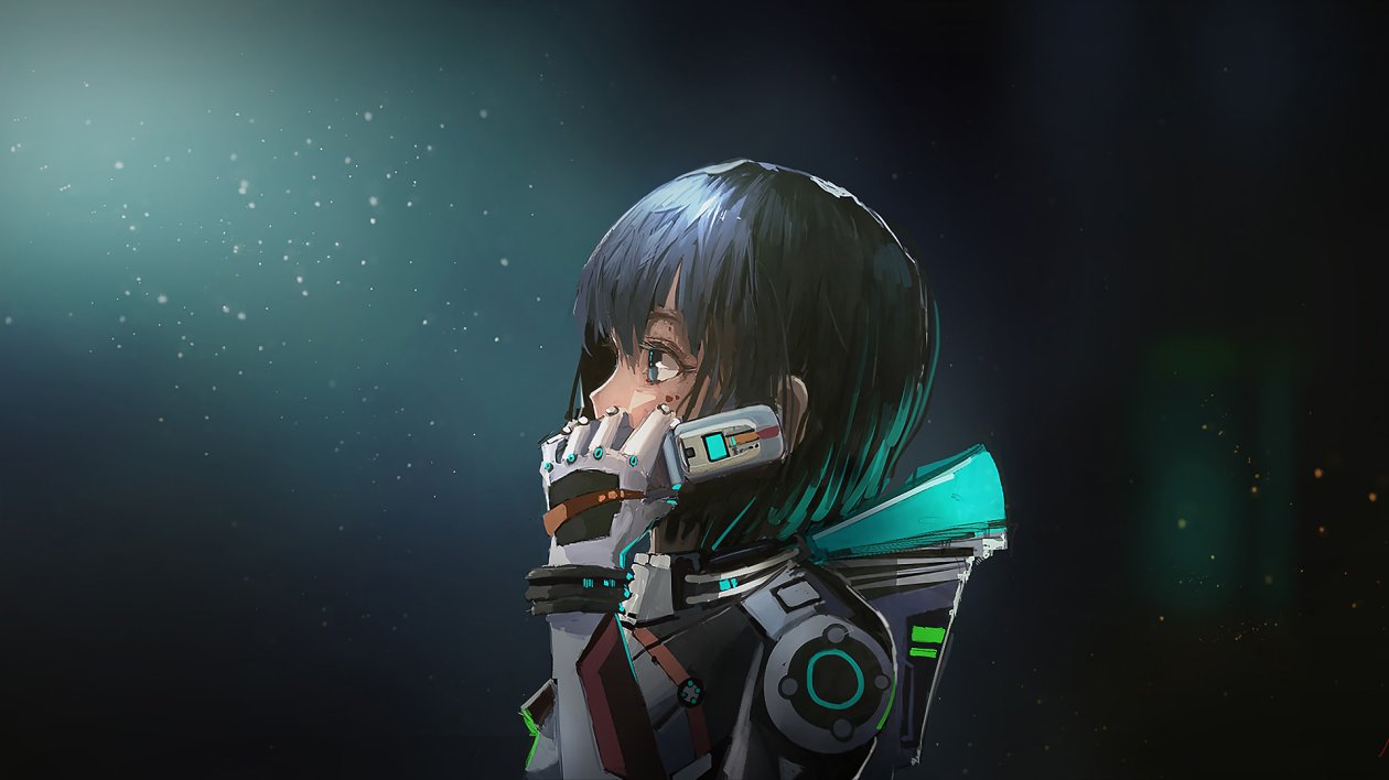 Astronaut Anime Girl