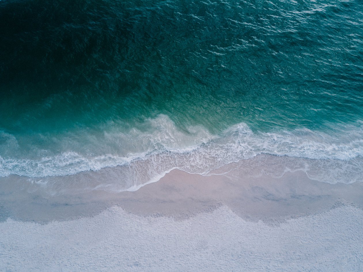 Seashore Top View Beach 4k