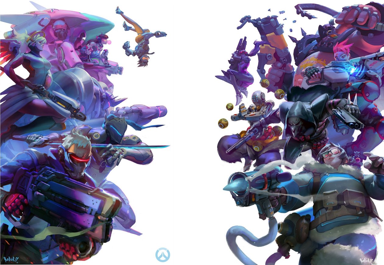 Overwatch Digital Art