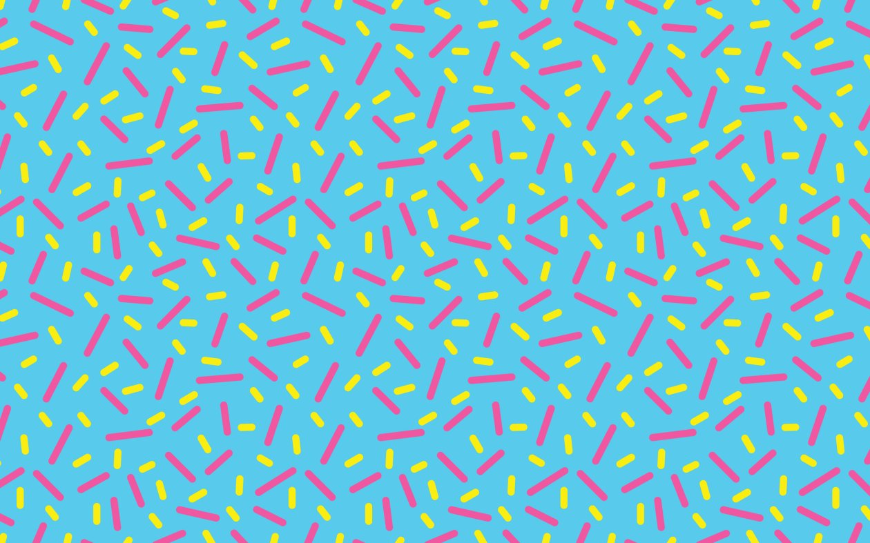 Memphis Abstract Style