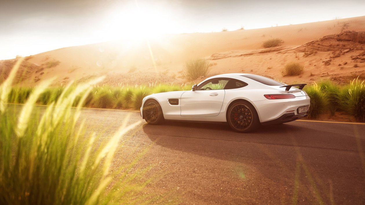 Mercedes AMG GT S Supercar 4k