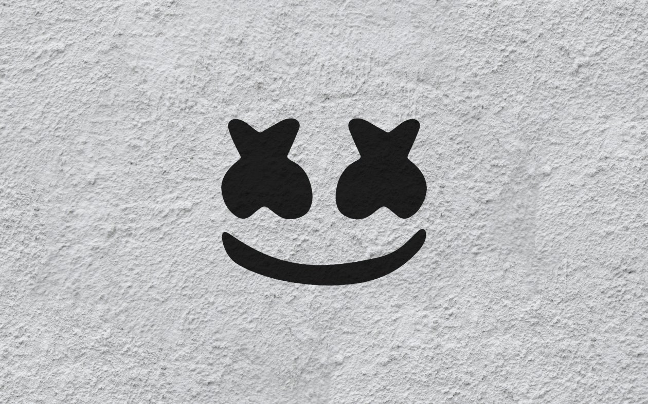 Marshmello Logo 4k