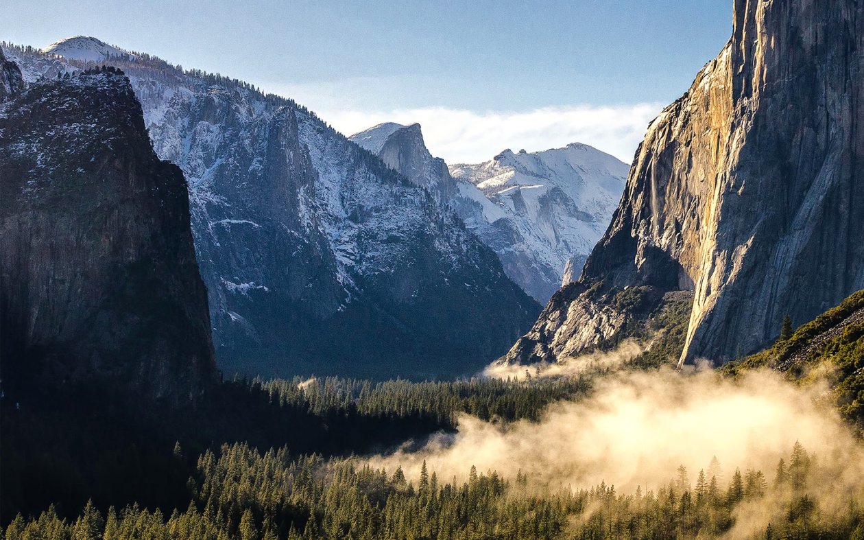 Yosemite Mountains National Park