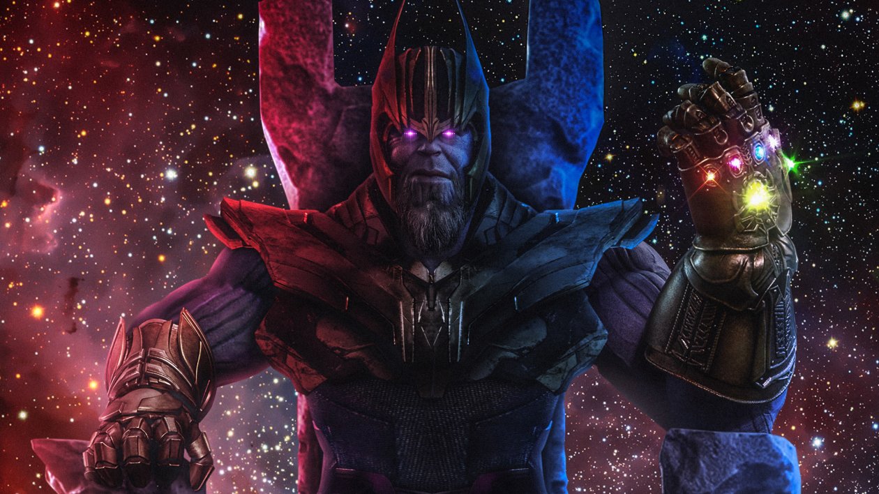 Thanos The End Is Near Art
