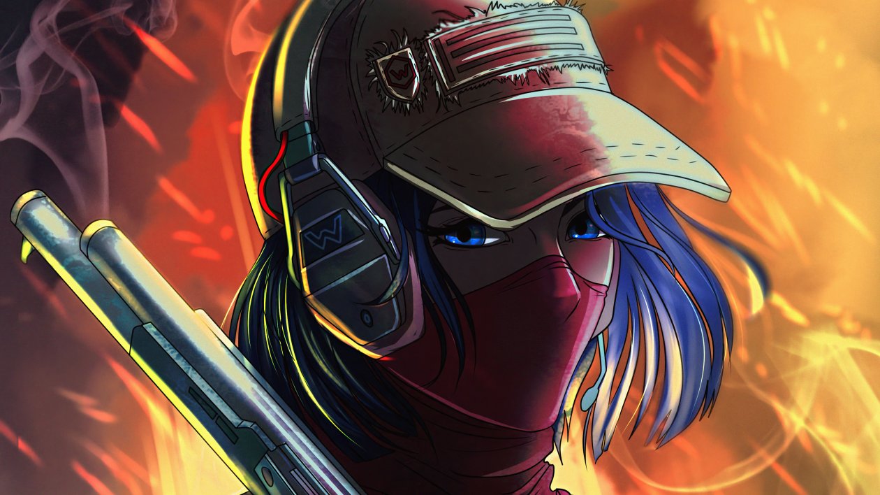 Cool Bounty Hunter Girl With Gun 5k