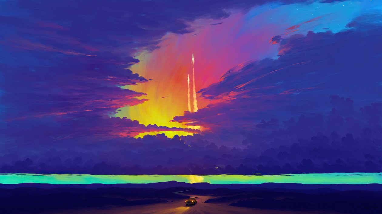 Twilight Colours Of World 4k