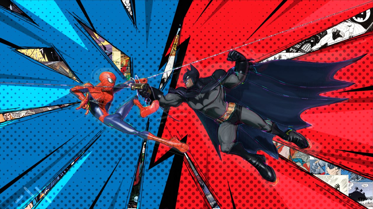 Batman Into The Spider Verse