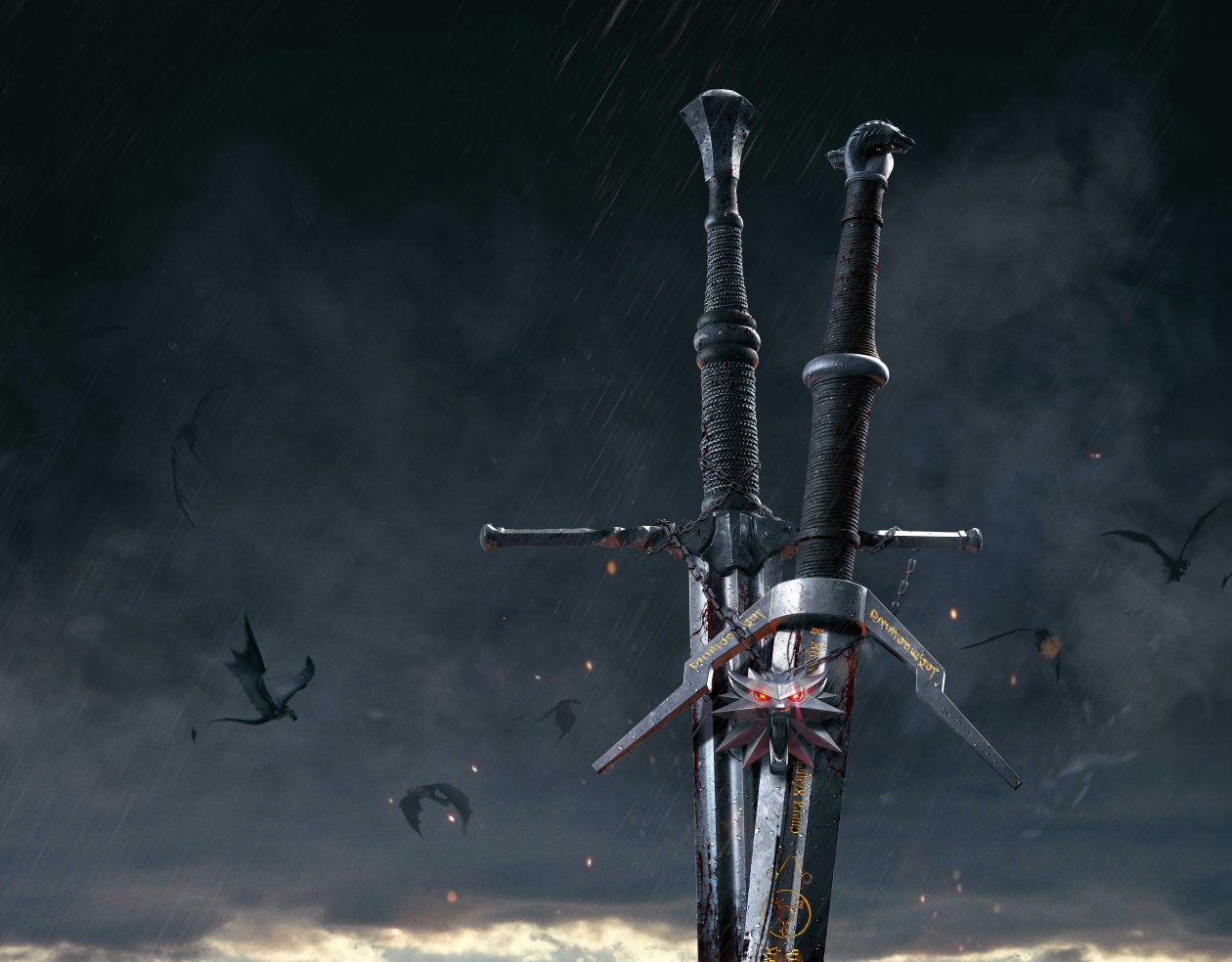 The Witcher 3 Wild Hunt Sword 10k