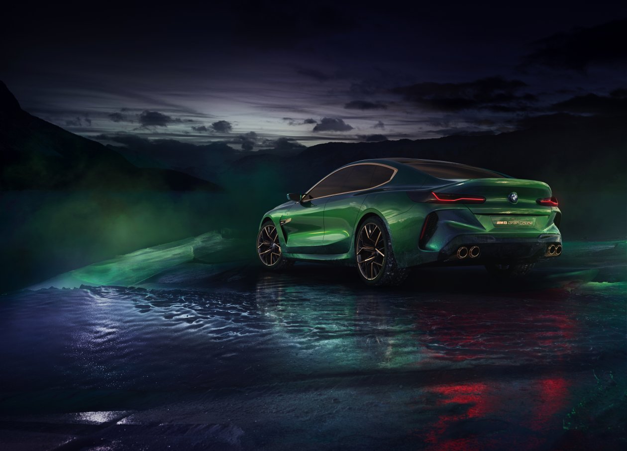 Bmw Concept M8 Gran Coupe 8k