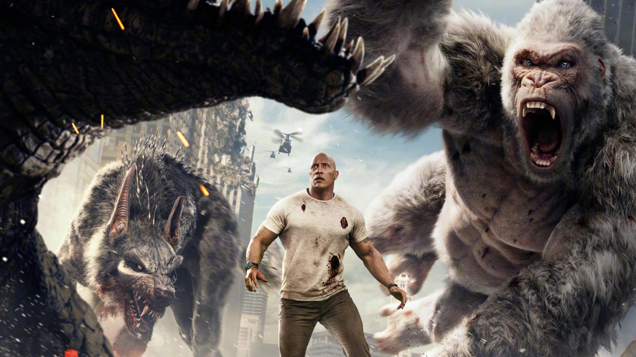 Rampage Chinese Poster 2018