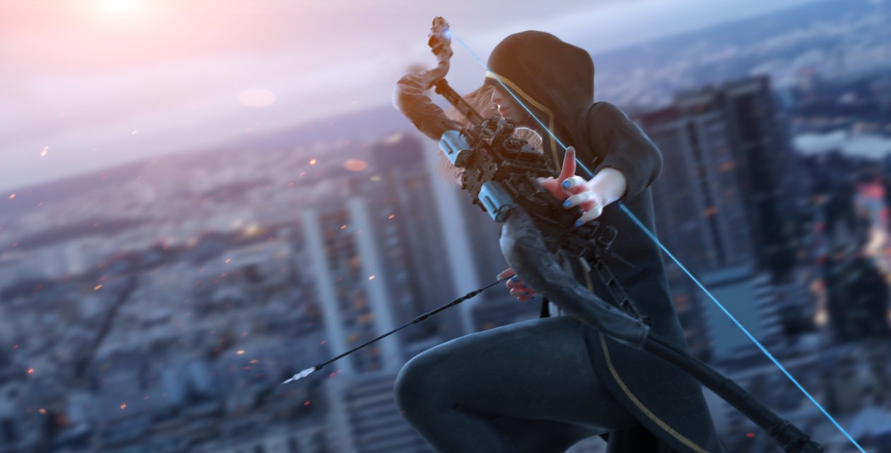 Women Hunter Blonde