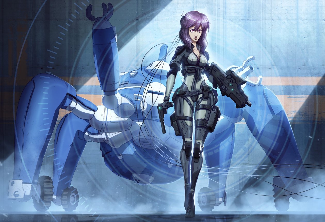 Ghost In The Shell Artwork 4k