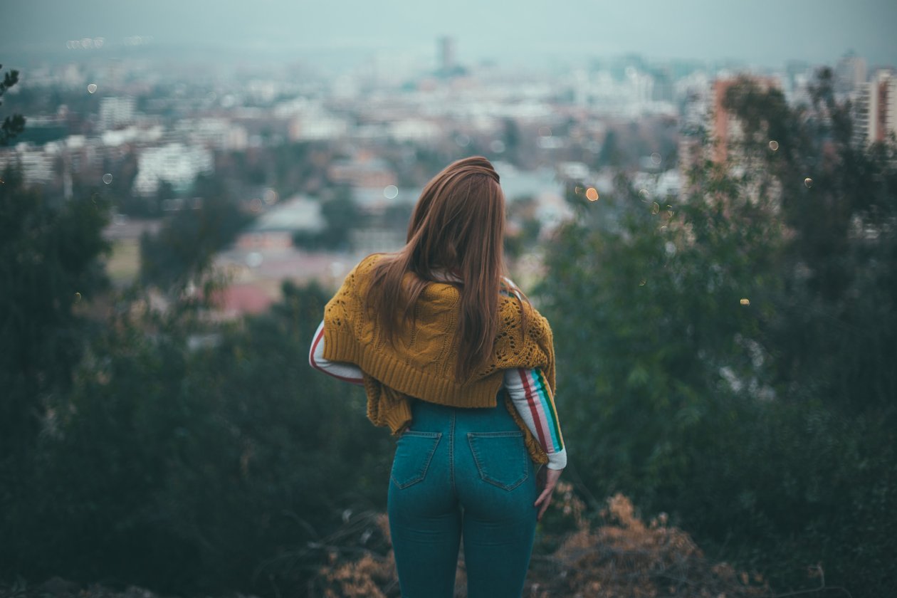 High Waisted Jean Girl 5k