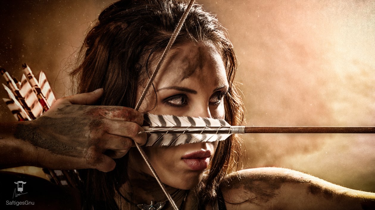 Lara Croft Portrait Cosplay