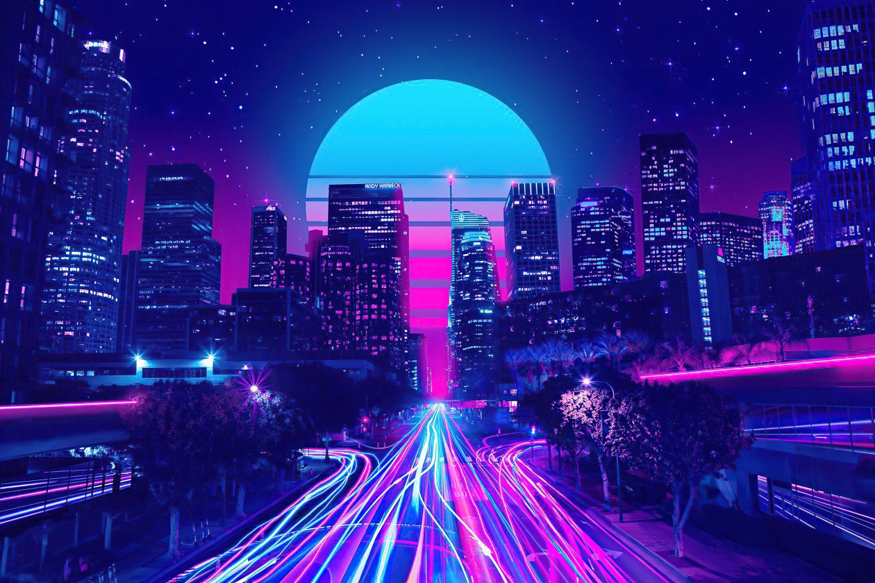 Neon City Los Angels