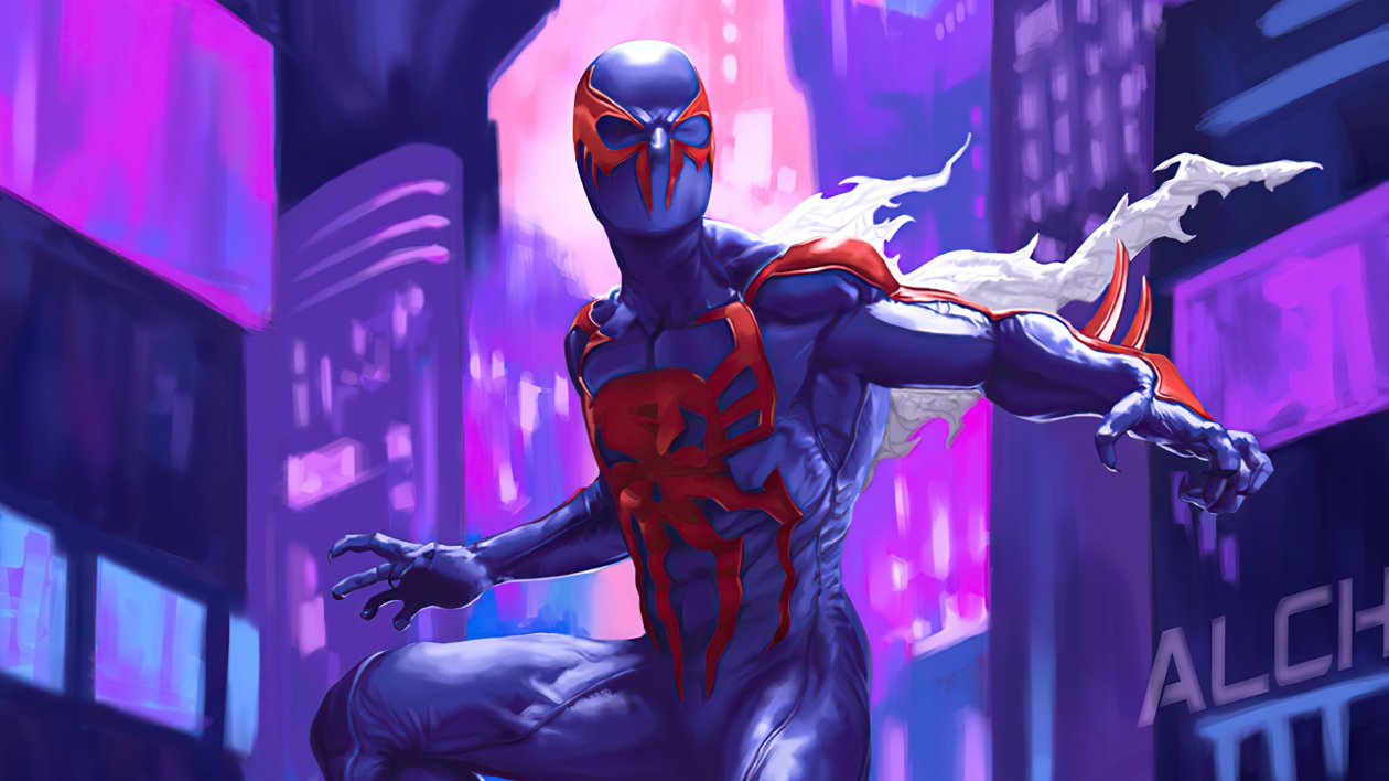 4k Spiderman 2099