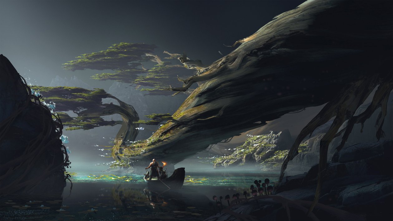 God Of War 4 Official Art 4k