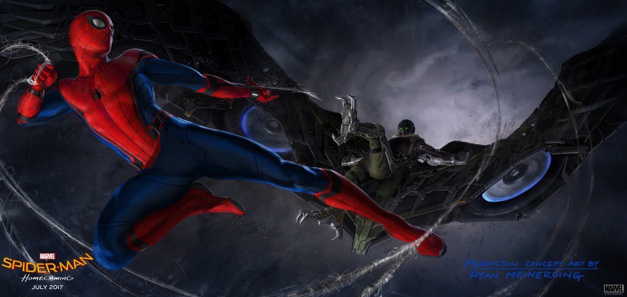 Vulture In Spider Man Homecoming Concept Art