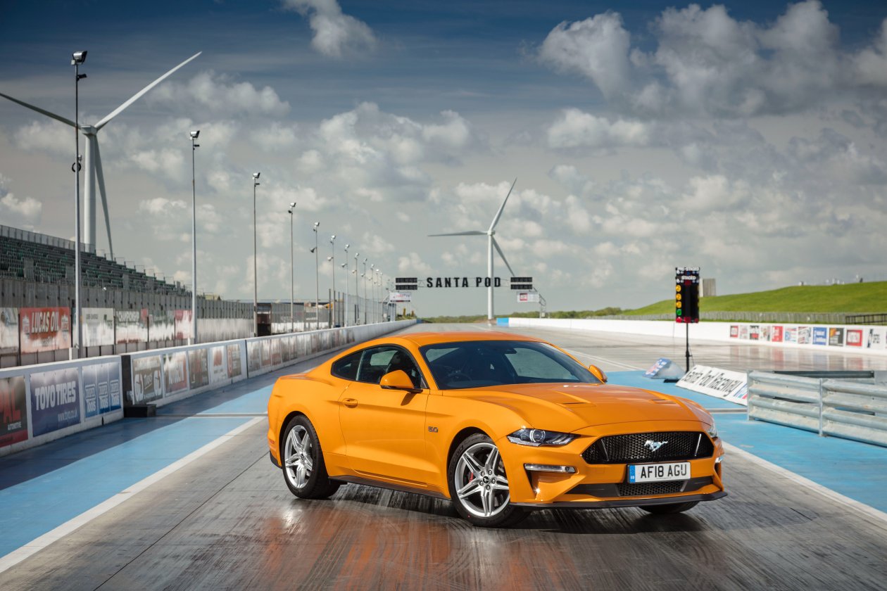 Ford Mustang GT Fastback 2018 4k