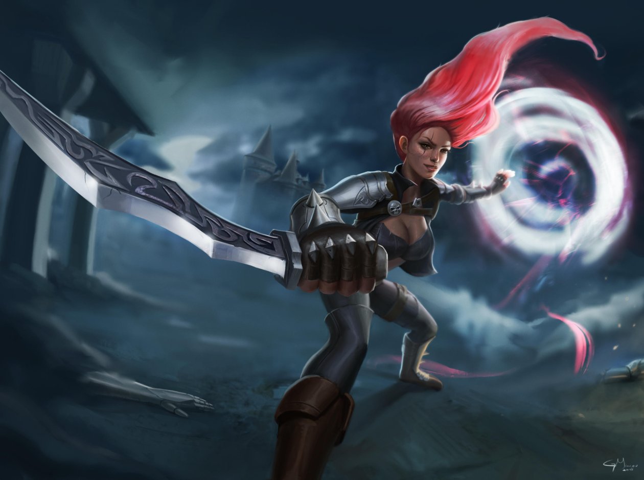 Katarina League Of Legends Fan Artwork