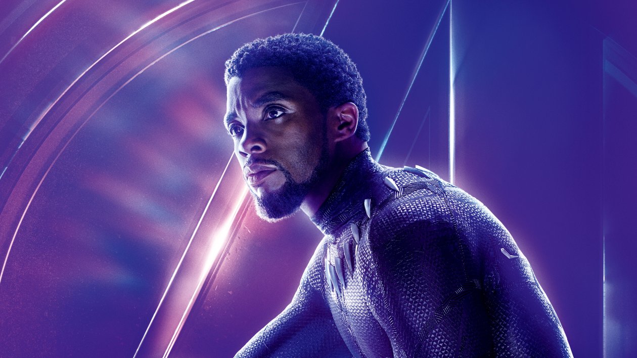 Black Panther In Avengers Infinity War 8k Poster
