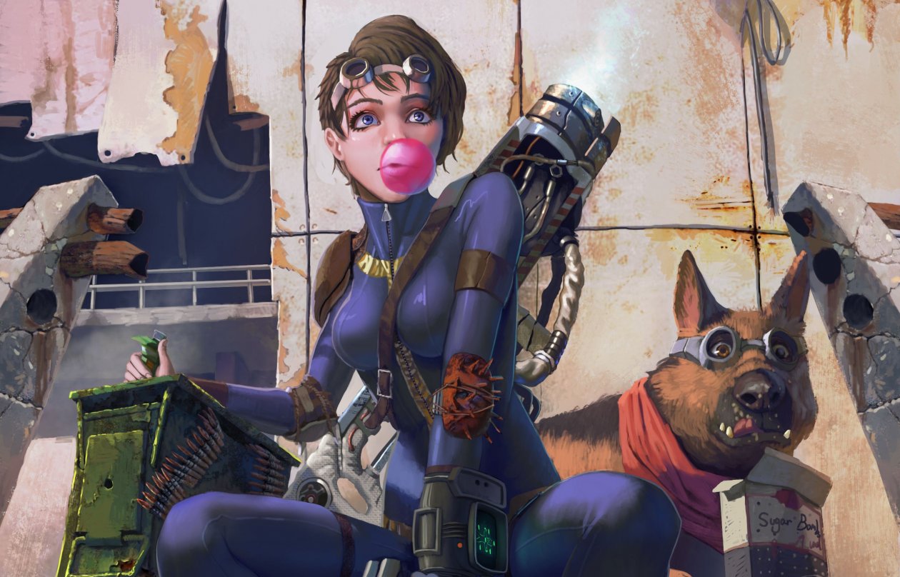 Fallout 4k Game Artwork