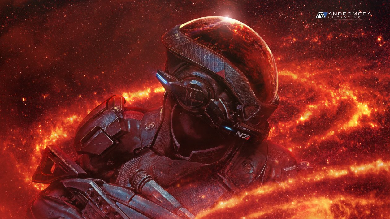 Mass Effect Andromeda RYDER N7 4k