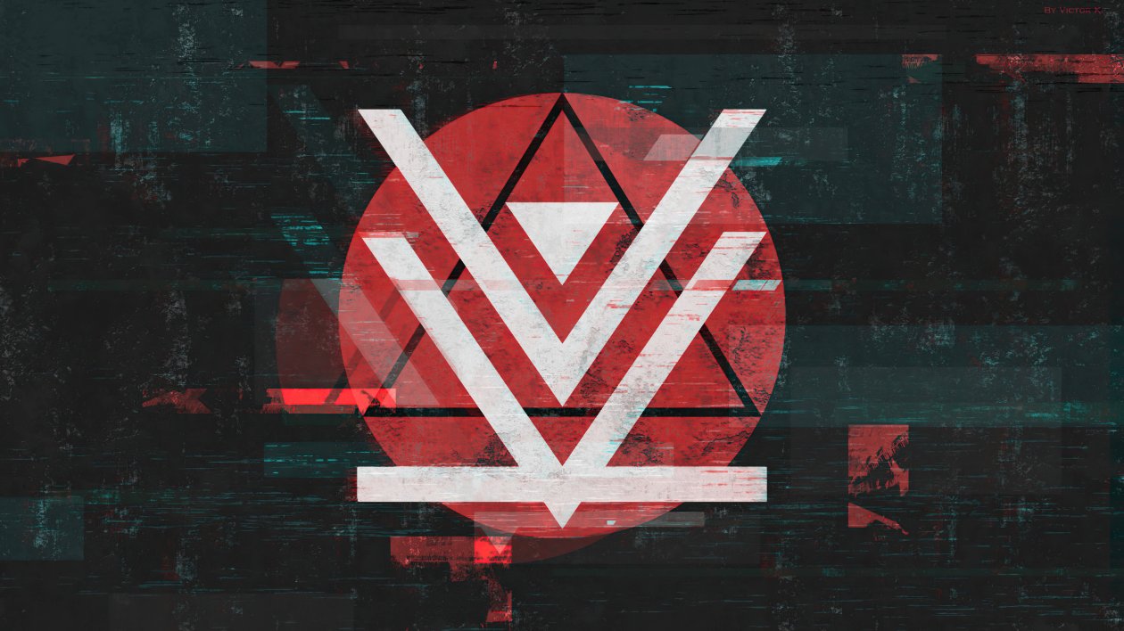 Abstract V Char 4k